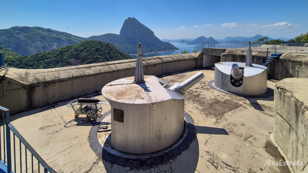 Brasil - Rio de Janeiro - Leme - Forte Duque de Caxias - Vista Pao de Açucar