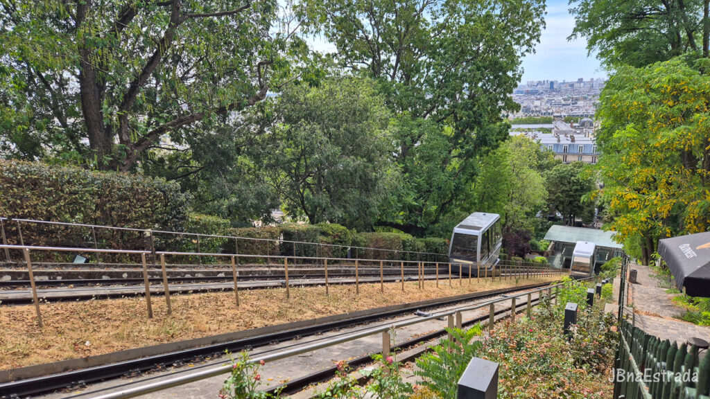 França - Paris - Montmartre - Funicular