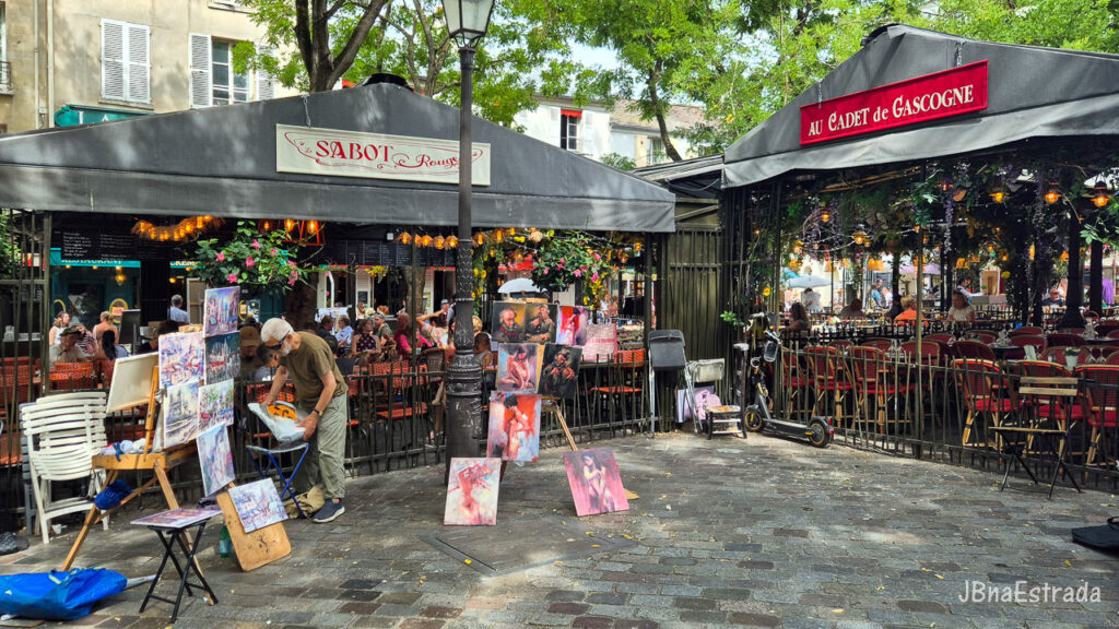 França - Paris - Montmartre - Place du Tertre
