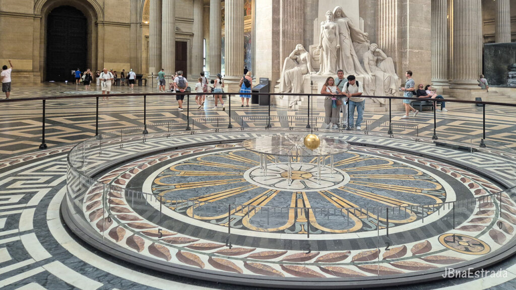 França - Paris - Panthéon - Pêndulo de Foucault
