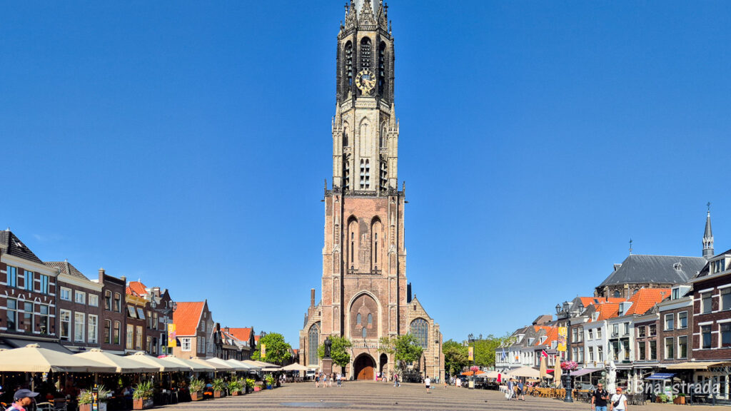 Holanda - Delft - Grote Markt - Nieuwe Kerk
