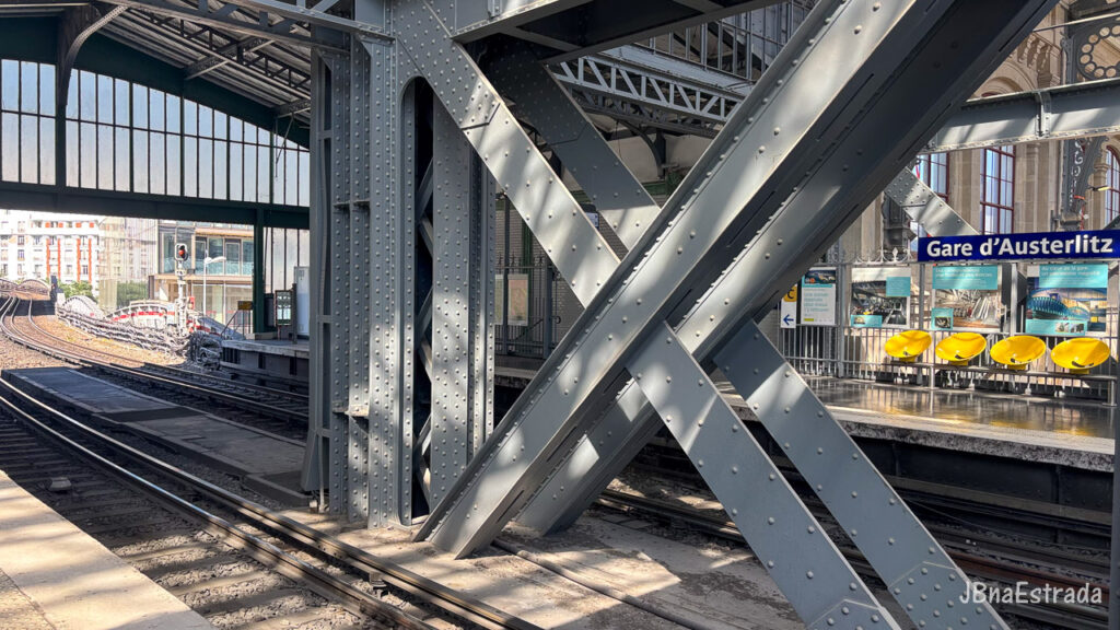 França - Paris - Gare d'Austerlitz (Trajeto entre Paris e Amsterdam)