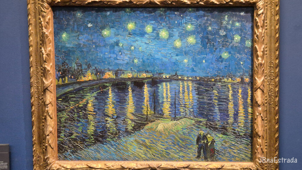 França - Paris - Museu D'Orsay - Noite Estrelada Sobre o Ródano de Van Gogh