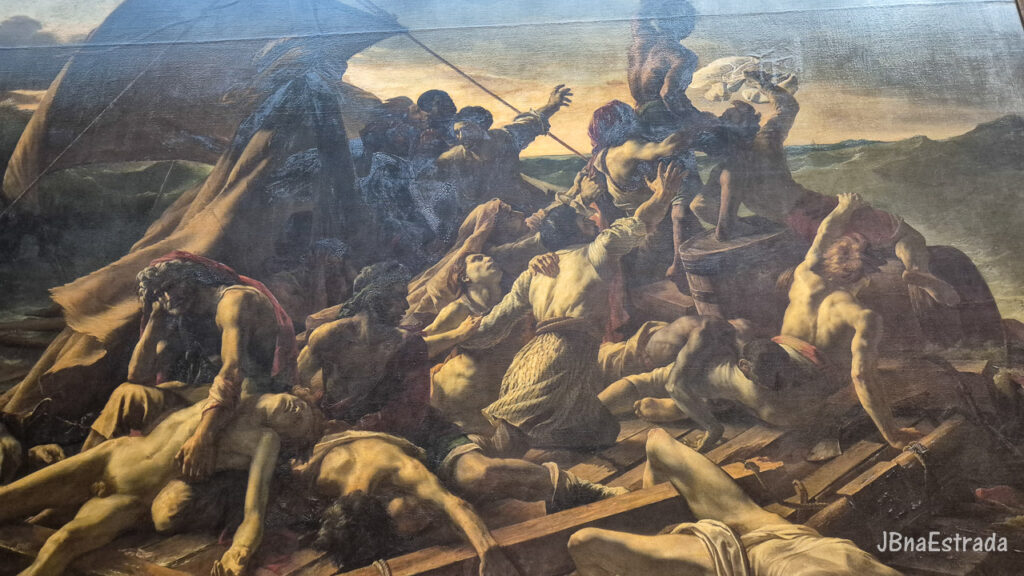 França - Paris - Museu do Louvre - Pinturas Francesas - A Balsa da Medusa