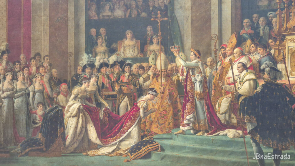 França - Paris - Museu do Louvre - Pinturas Francesas - A Coroação de Napoleão