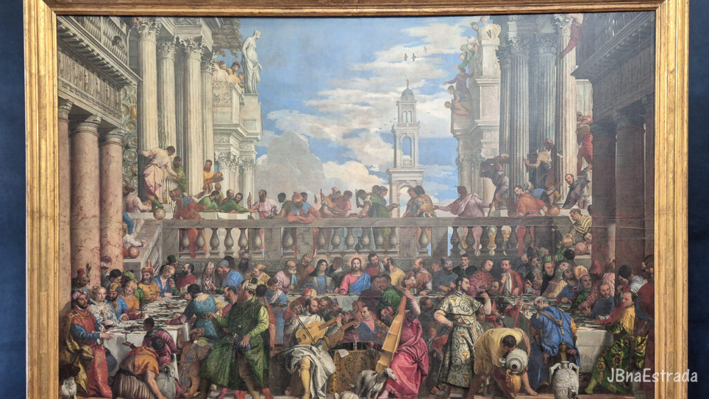 França - Paris - Museu do Louvre - Pinturas Italianas - As Bodas de Caná