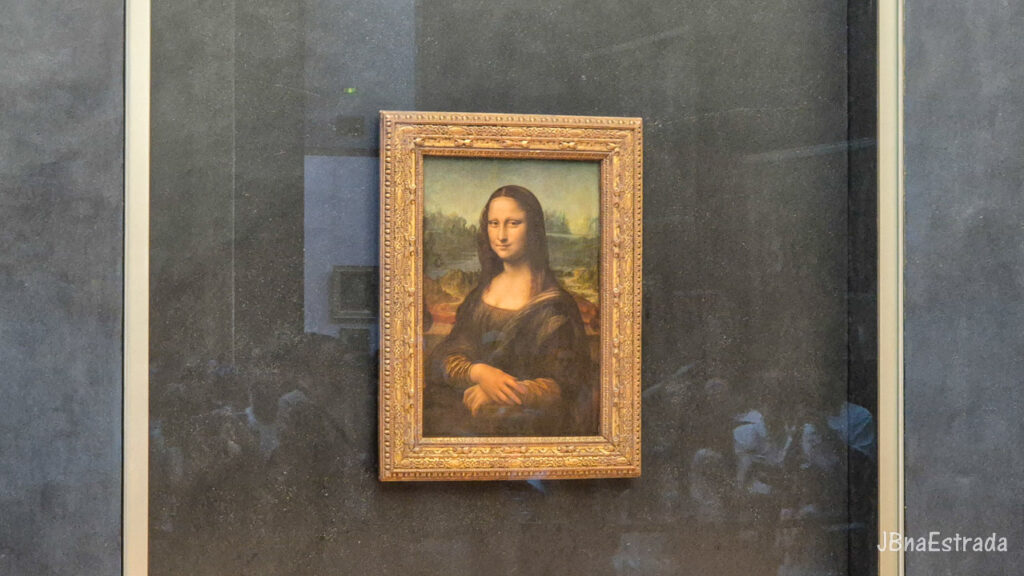 França - Paris - Museu do Louvre - Pinturas Italianas - Monalisa