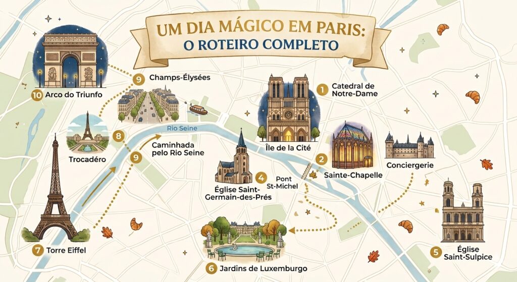 França - Paris - Roteiro