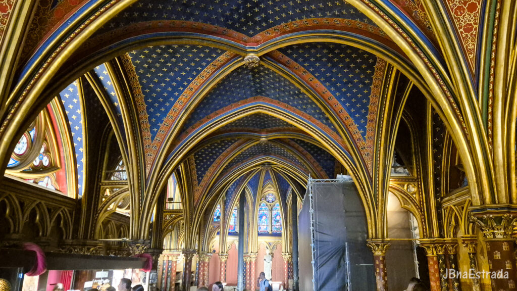 França - Paris - Sainte-Chapelle - Capela Inferior