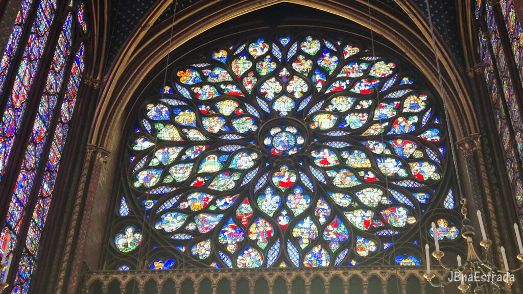 França - Paris - Sainte-Chapelle - Capela Superior