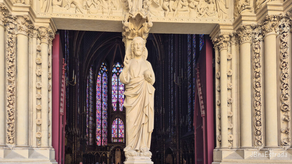 França - Paris - Sainte-Chapelle - Capela Superior