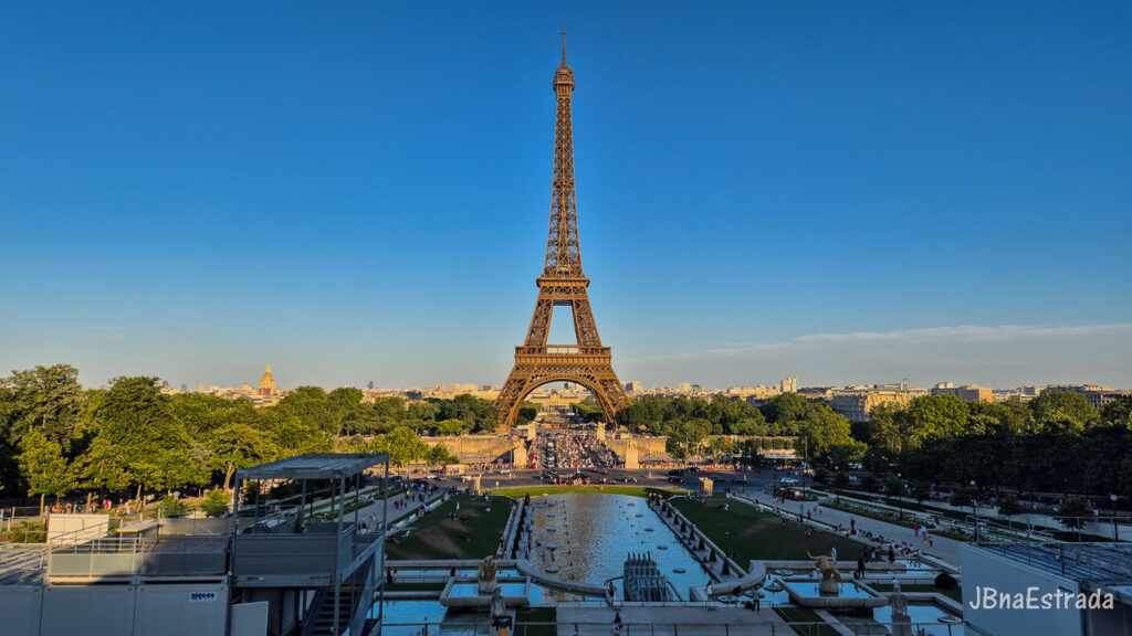 França - Paris - Trocadéro e Torre Eiffel
