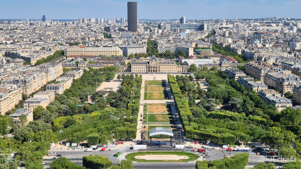 França - Paris - Vista Torre Eiffel