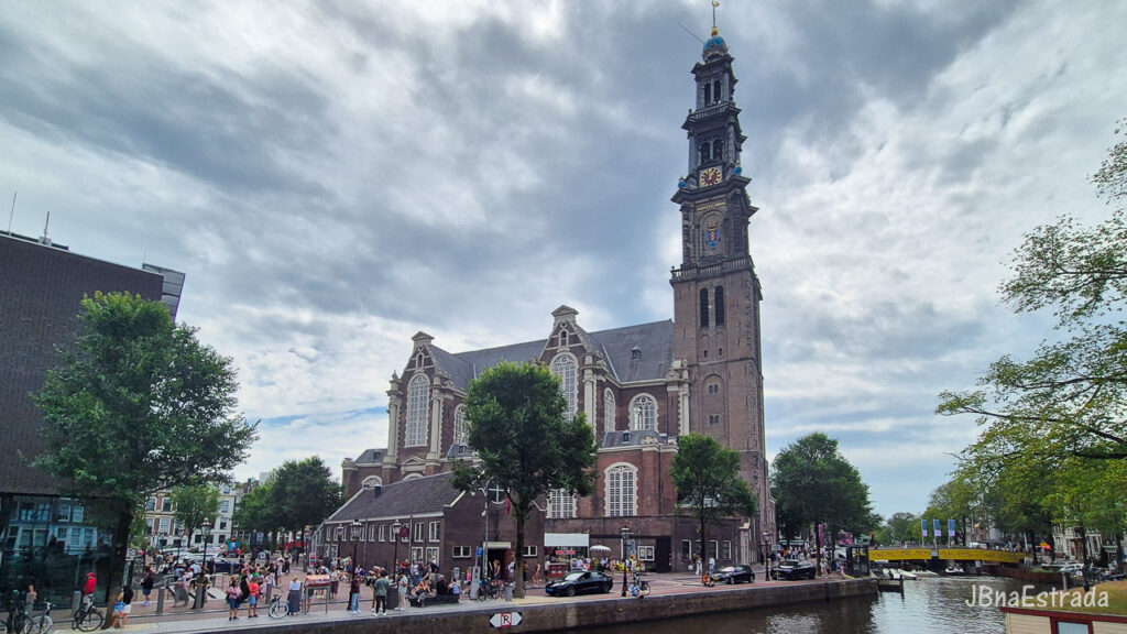 Holanda - Amsterdam - Jordaan - Westerkerk