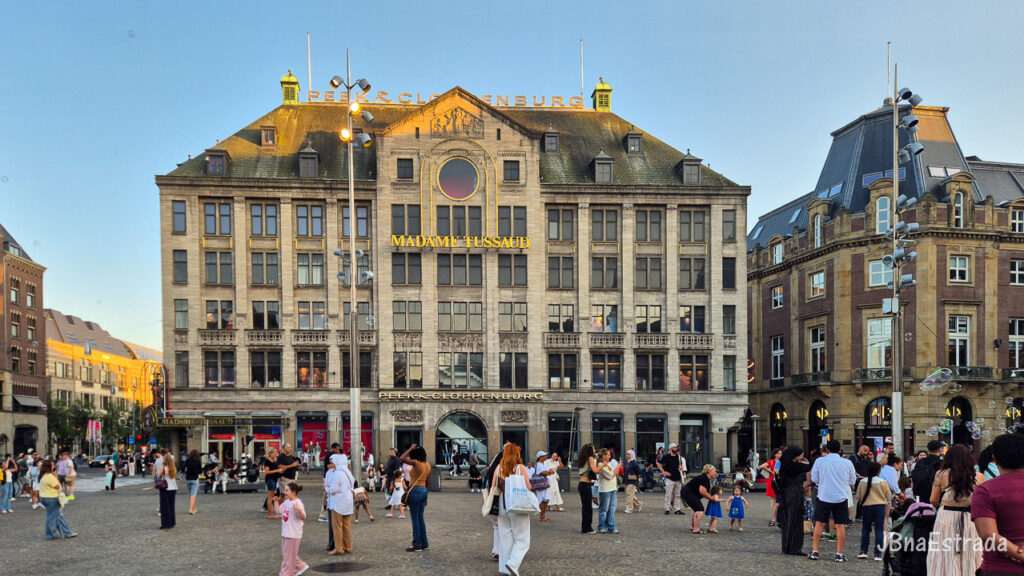 Holanda - Amsterdam - Praça Dam - Madame Tussaud