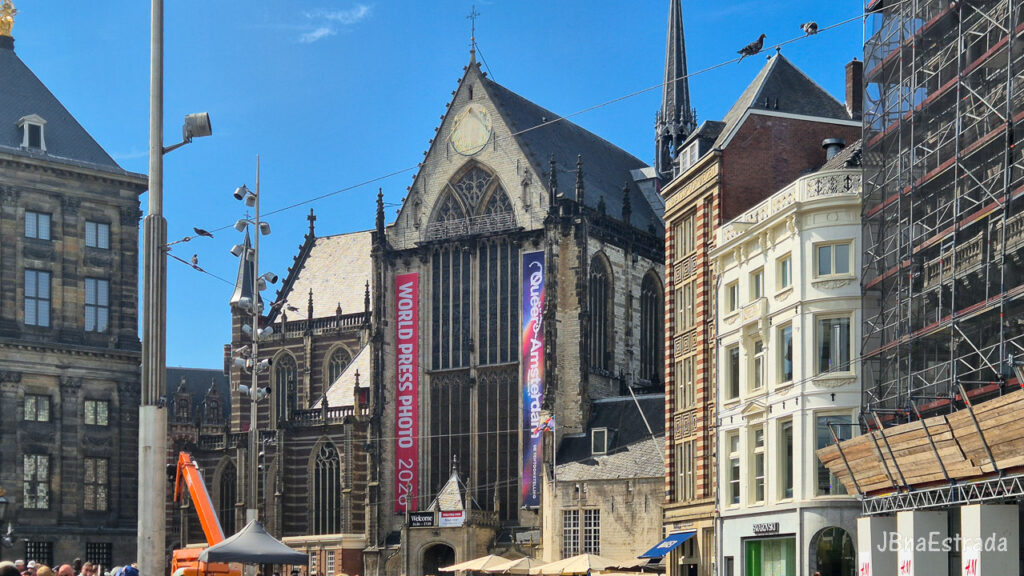 Holanda - Amsterdam - Praça Dam - Nieuwe Kerk