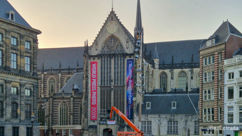 Holanda - Amsterdam - Praça Dam - Nieuwe Kerk