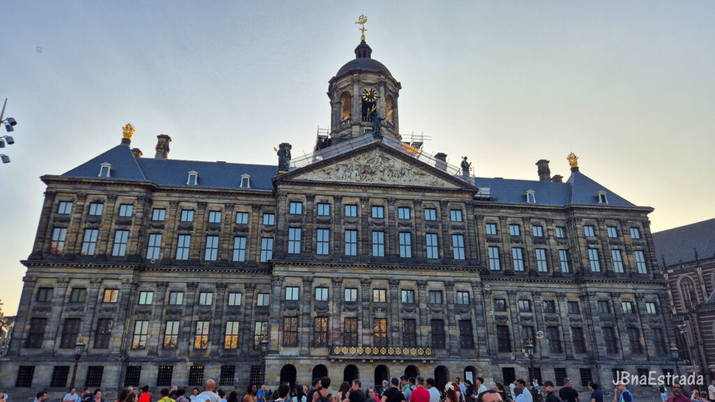 Holanda - Amsterdam - Praça Dam - Palácio Real
