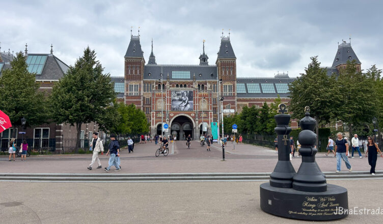 Holanda - Amsterdam - Praça dos Museus - Rijksmuseum