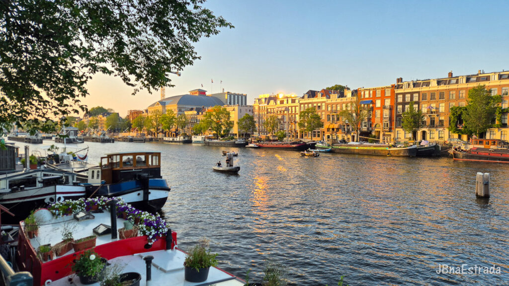 Holanda - Amsterdam - Rio Amstel
