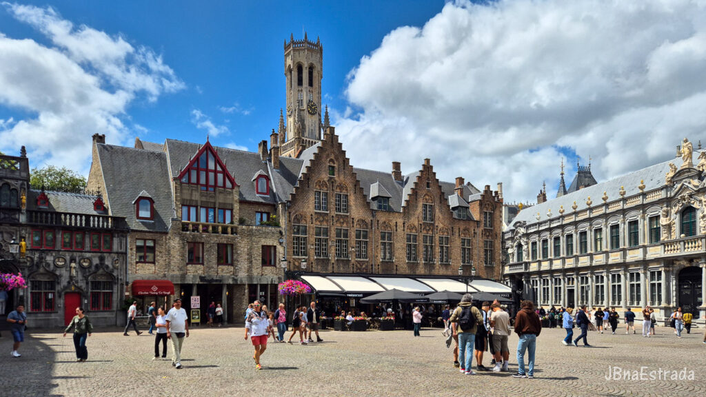 Bélgica - Bruges - Praça De Burg