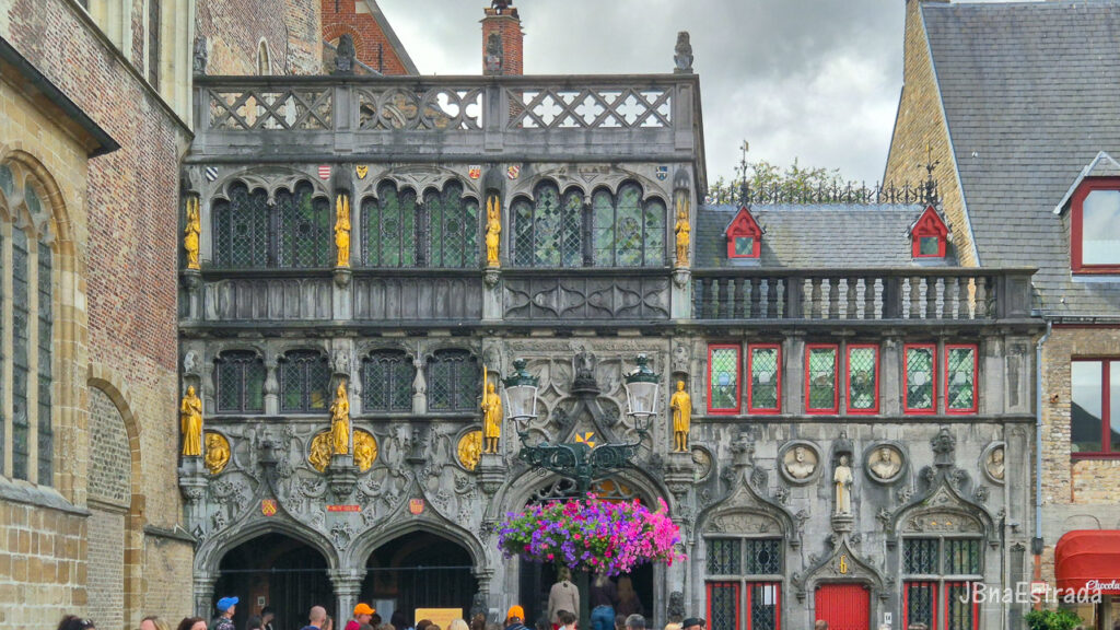 Bélgica - Bruges - Praça De Burg - Basílica do Sangue Sagrado