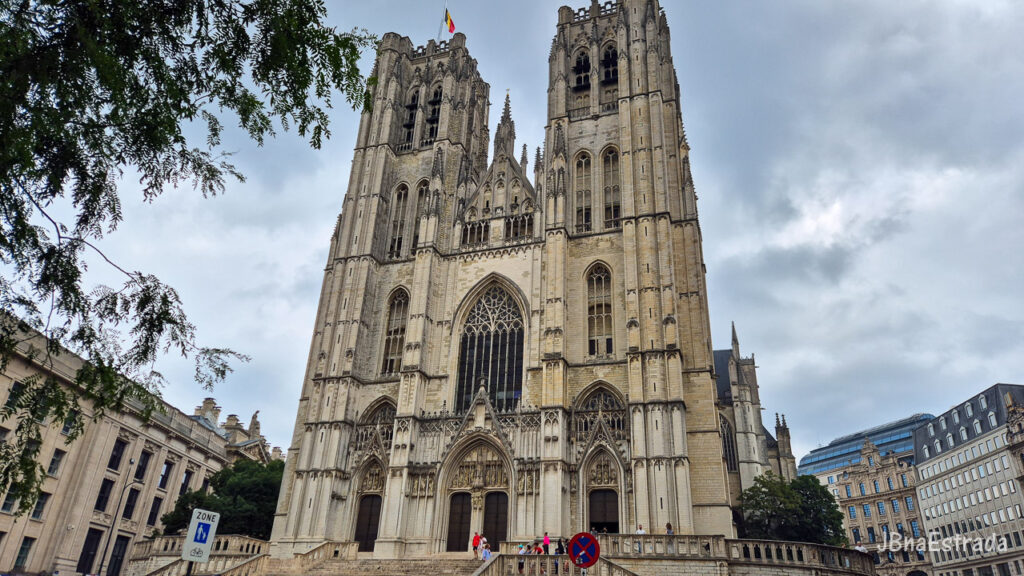 Bélgica - Bruxelas - Catedral de São Miguel e Santa Gudula