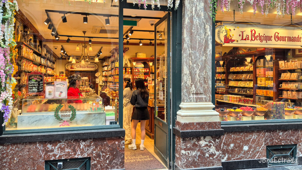Bélgica - Bruxelas - Galeries Royales Saint-Hubert - La Belgique Gourmande