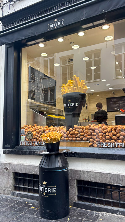 Bélgica - Bruxelas - La Friterie