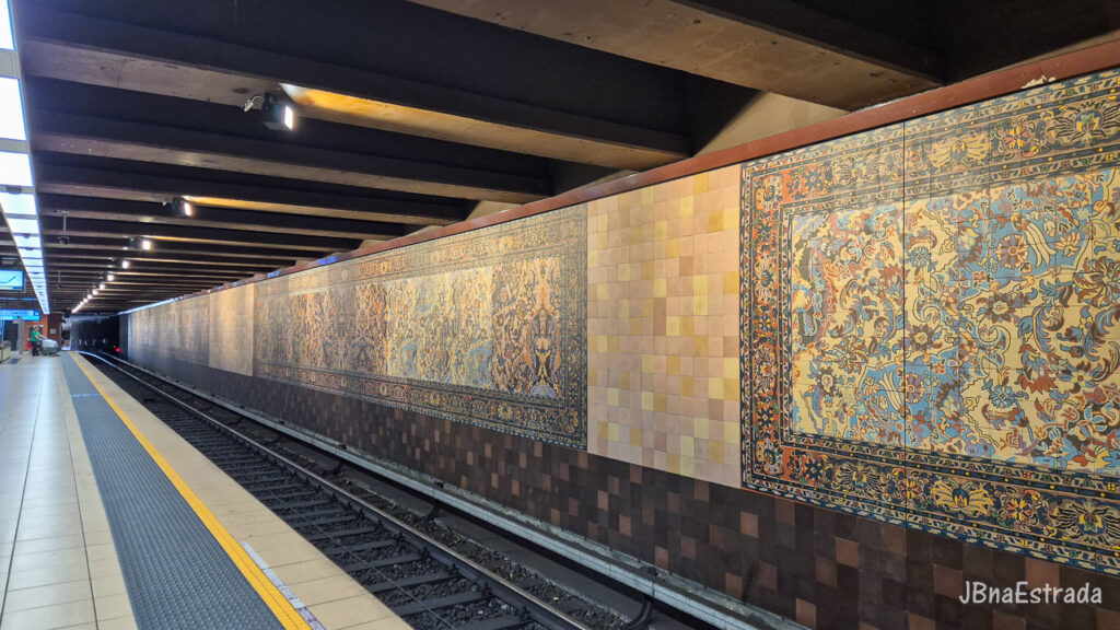 Bélgica - Bruxelas - Metrô Simonis