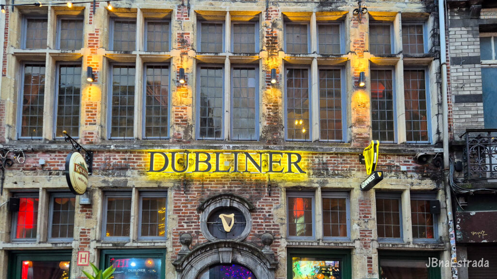 Bélgica - Bruxelas - The Dubliner Irish Pub
