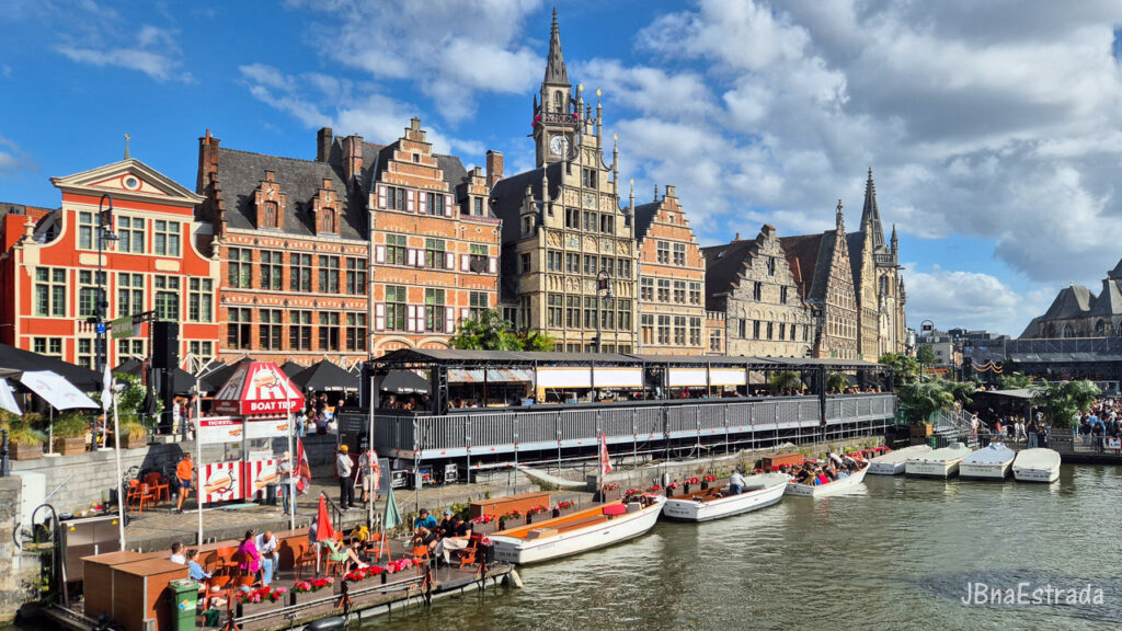Bélgica - Gent - Graslei e Korenlei