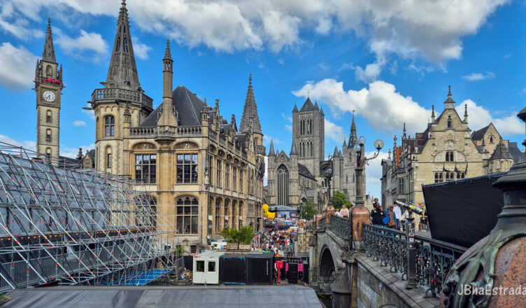 Bélgica - Gent - Ponte de São Miguel