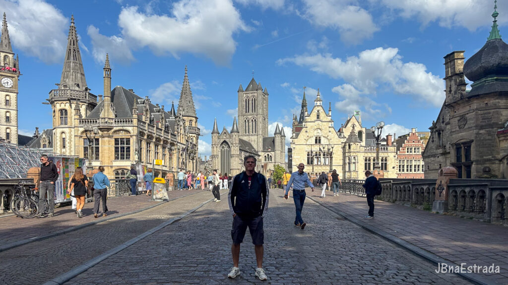 Bélgica - Gent - Ponte de São Miguel