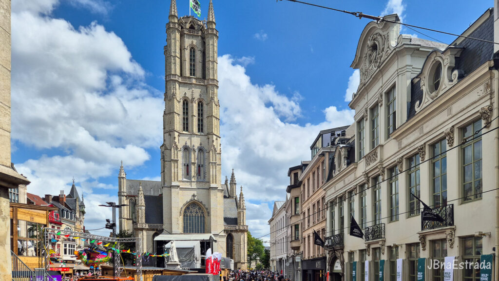 Bélgica - Gent - Sint-Baafsplein - Catedral de São Bavão