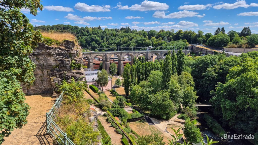 Luxemburgo - Chemin de la Corniche - Vale do Rio Alzette