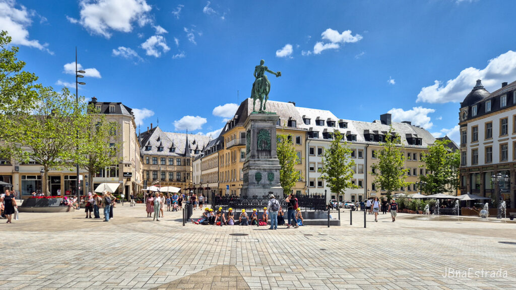 Luxemburgo - Praça Guilhaume II