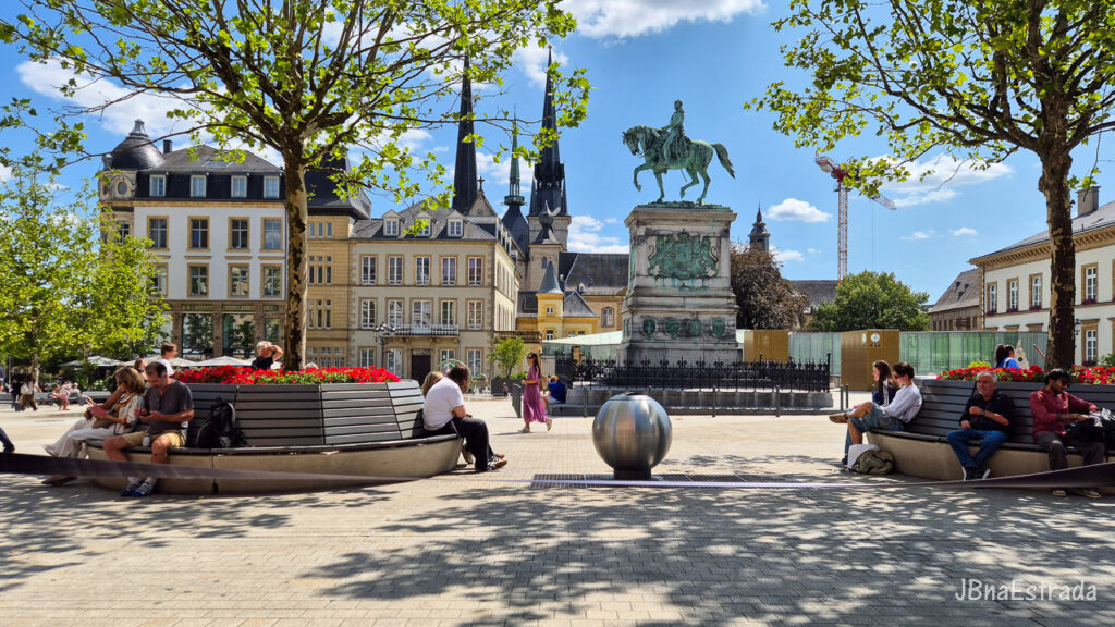 Luxemburgo - Praça Guilhaume II